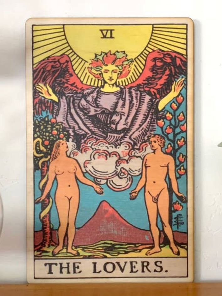 Tarot 1- Full Color Wood Wall Art