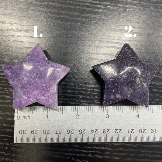 Lepidolite Star