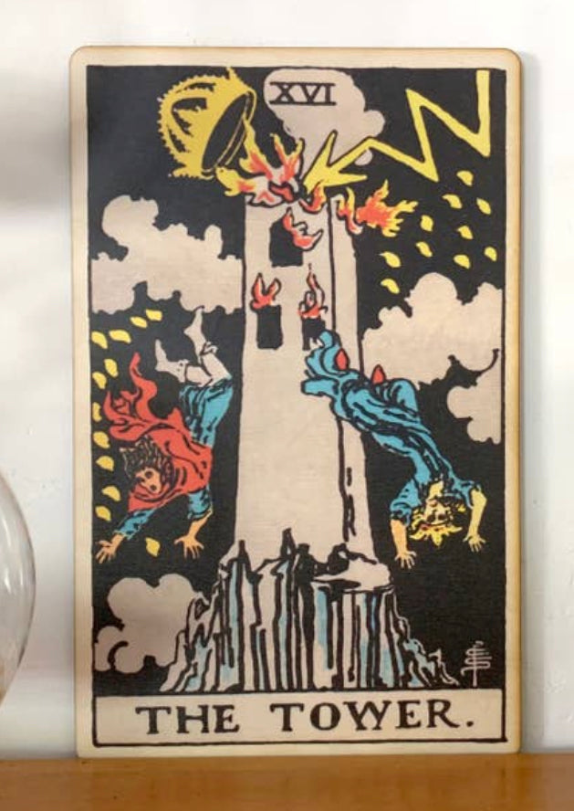 Tarot 1- Full Color Wood Wall Art