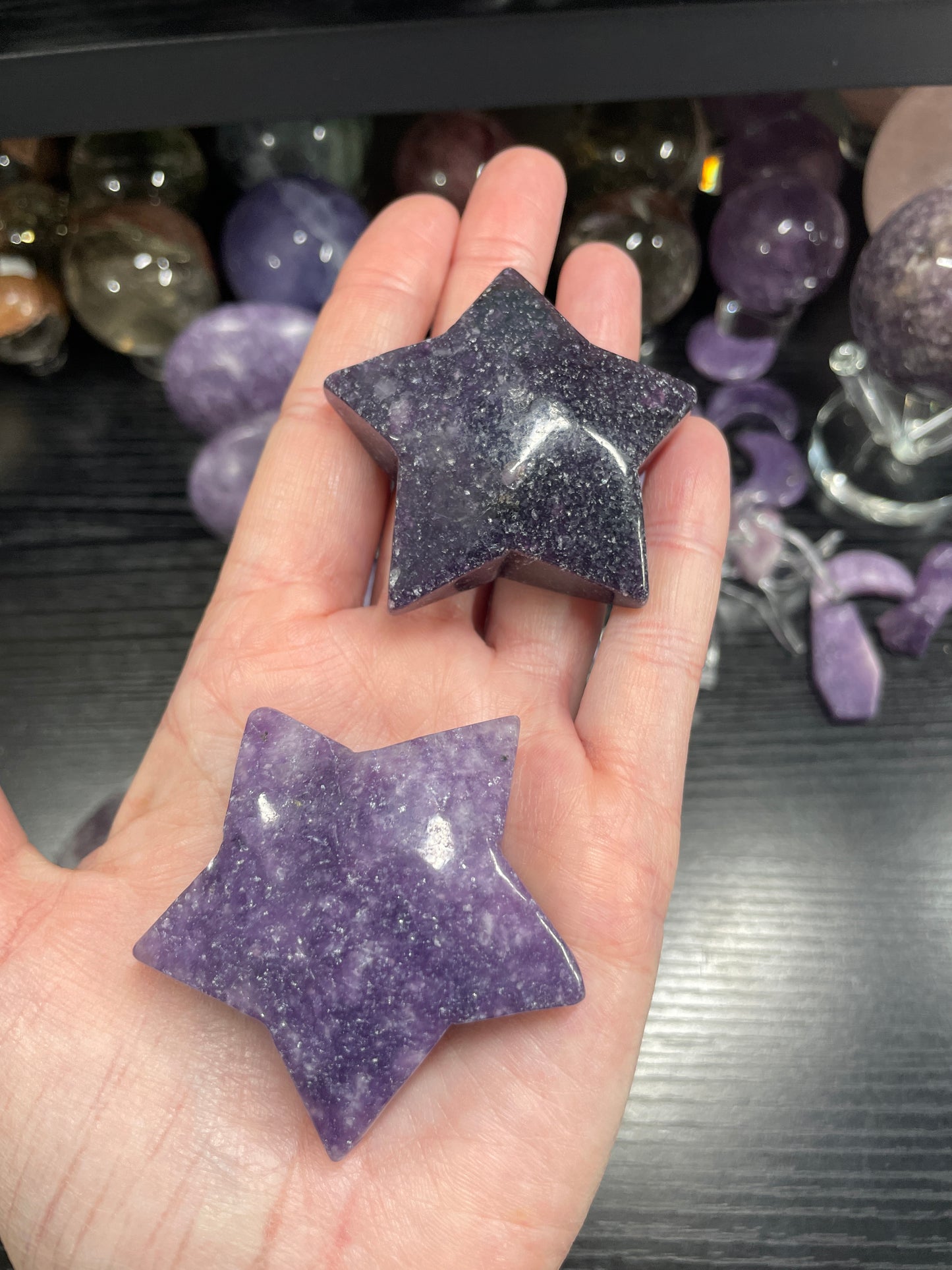 Lepidolite Star