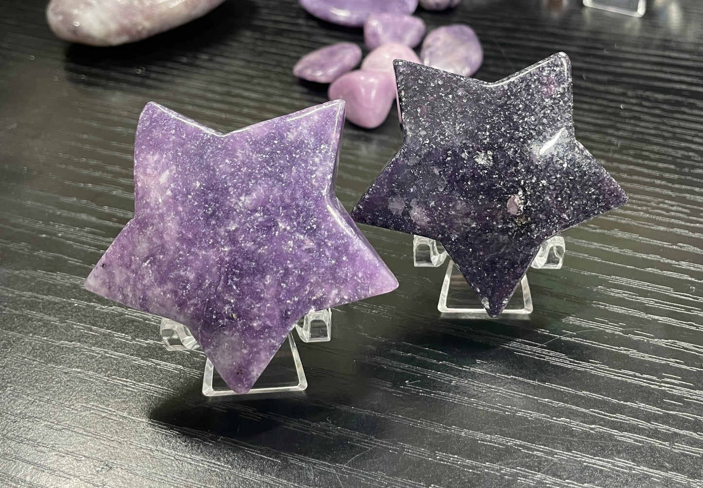 Lepidolite Star