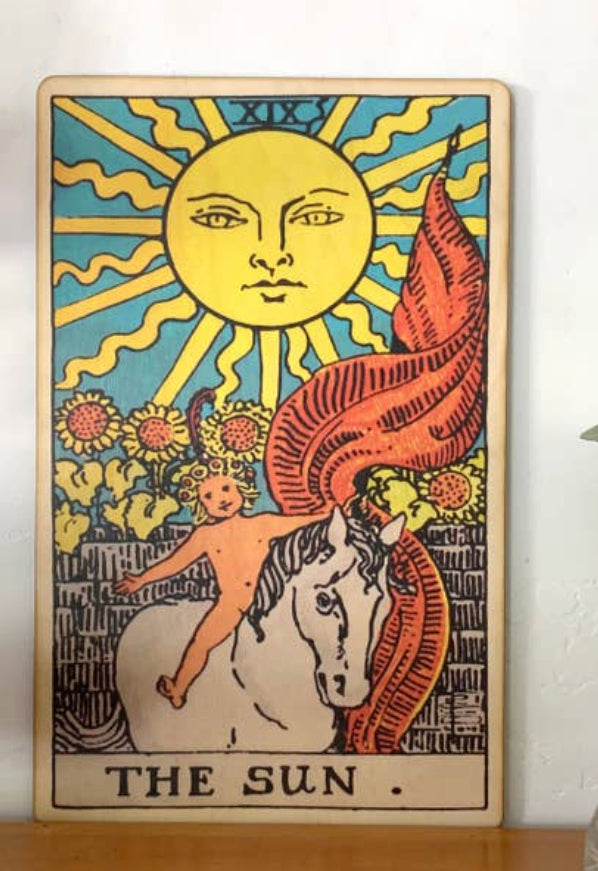 Tarot 1- Full Color Wood Wall Art