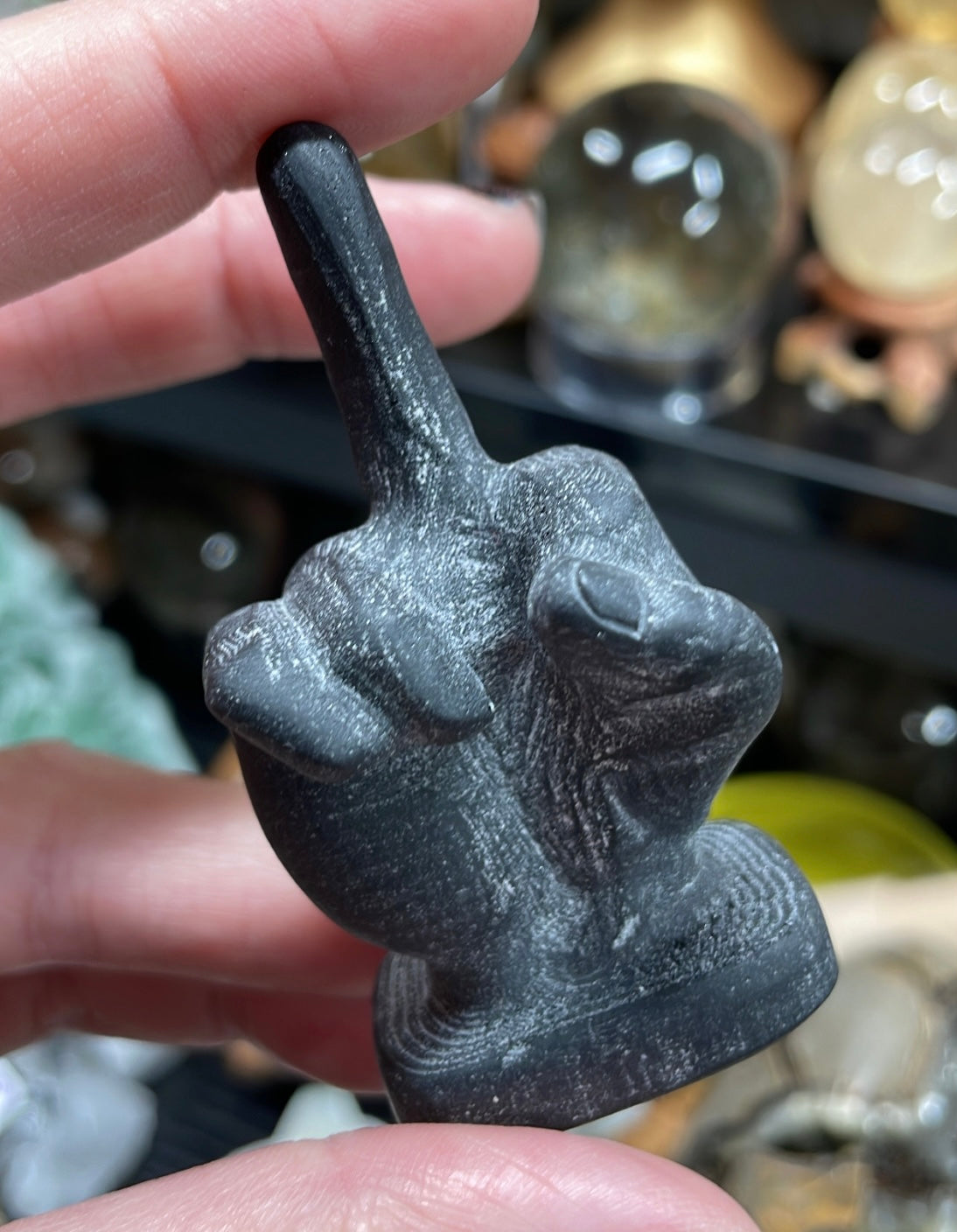 Obsidian Hand - Peace - Middle Finger - All Seeing Eye