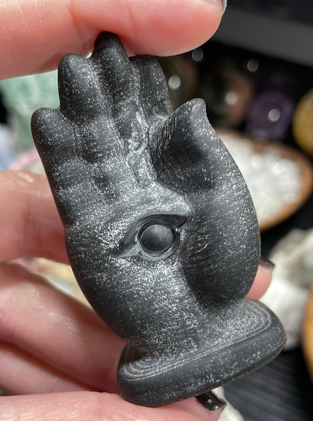 Obsidian Hand - Peace - Middle Finger - All Seeing Eye