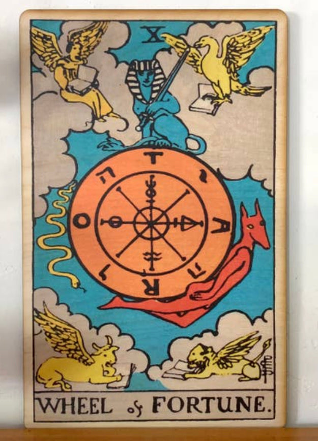 Tarot 1- Full Color Wood Wall Art