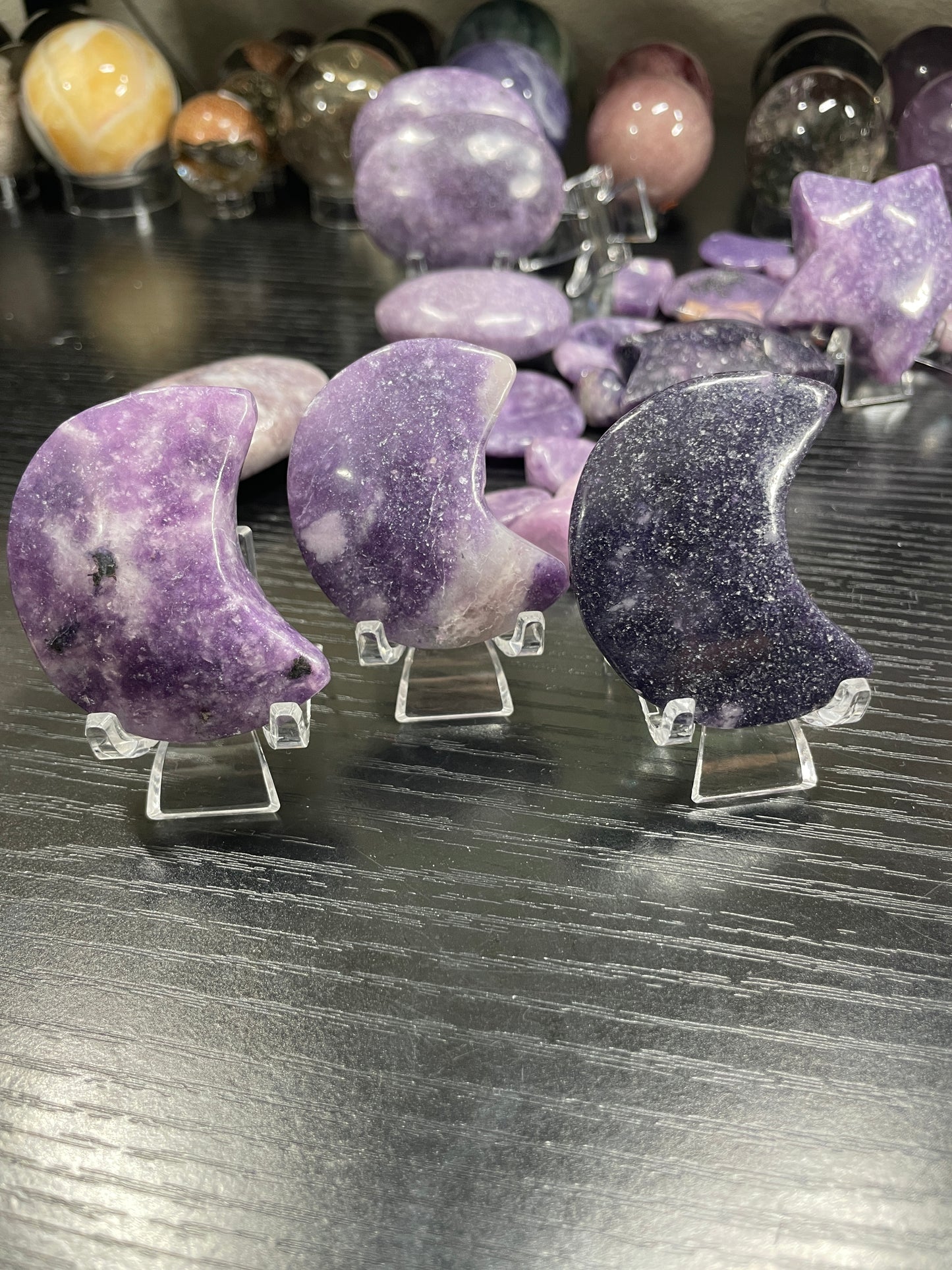 Lepidolite Moon