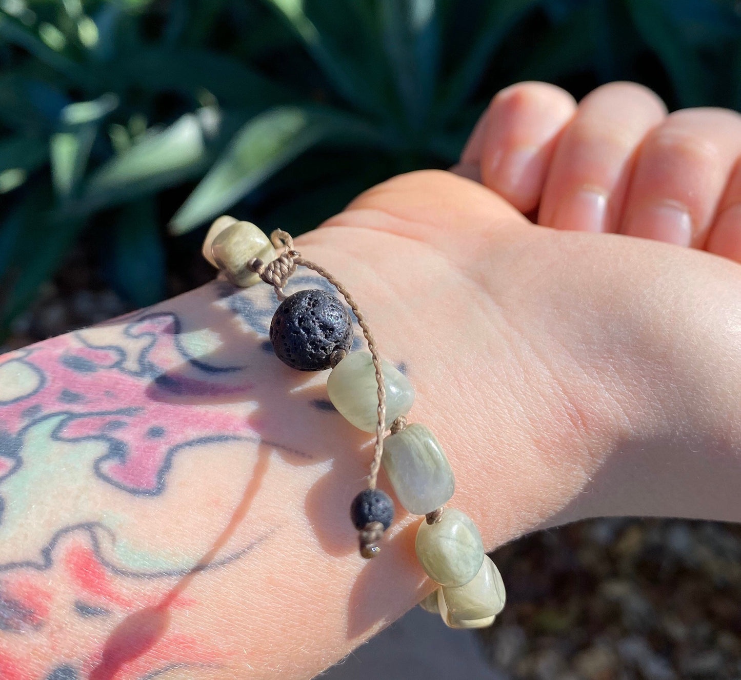 Natural Stone Diffuser Bracelet