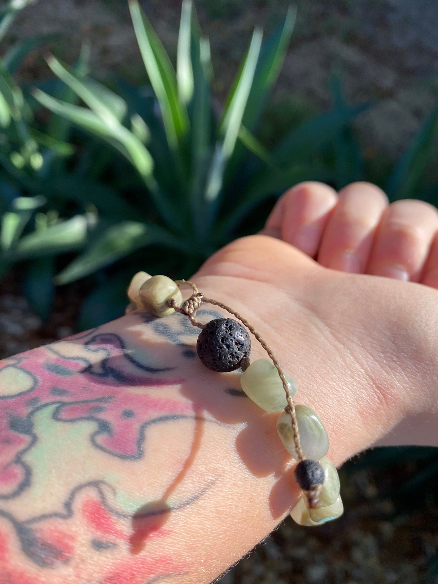 Natural Stone Diffuser Bracelet