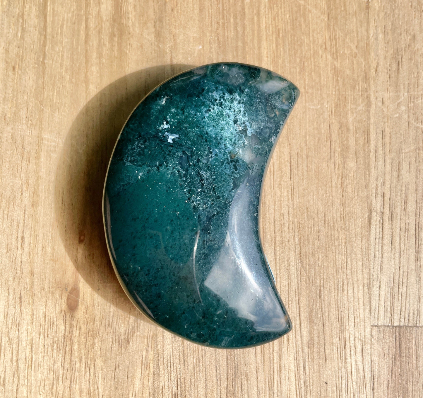 Moss Agate Moon