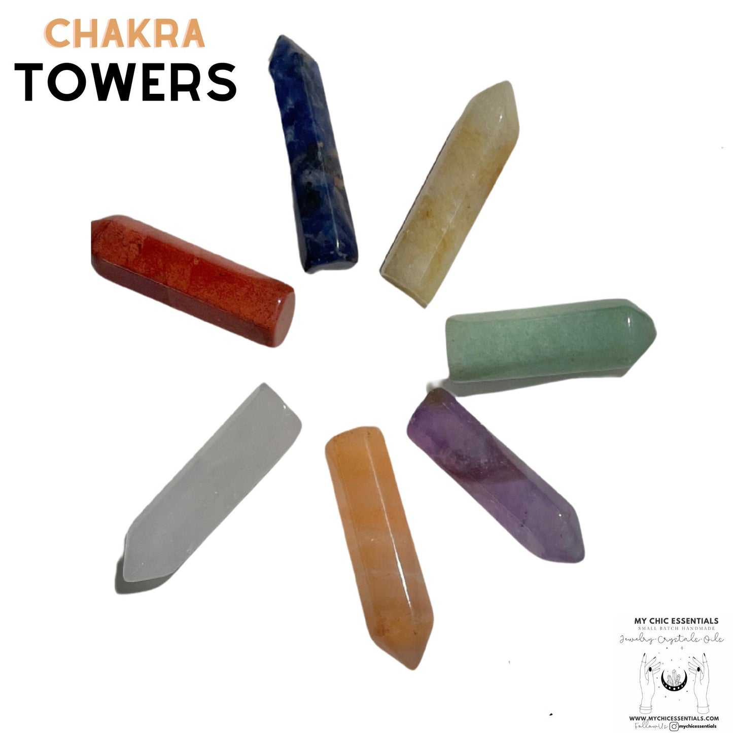 Chakra Mini Tower Set