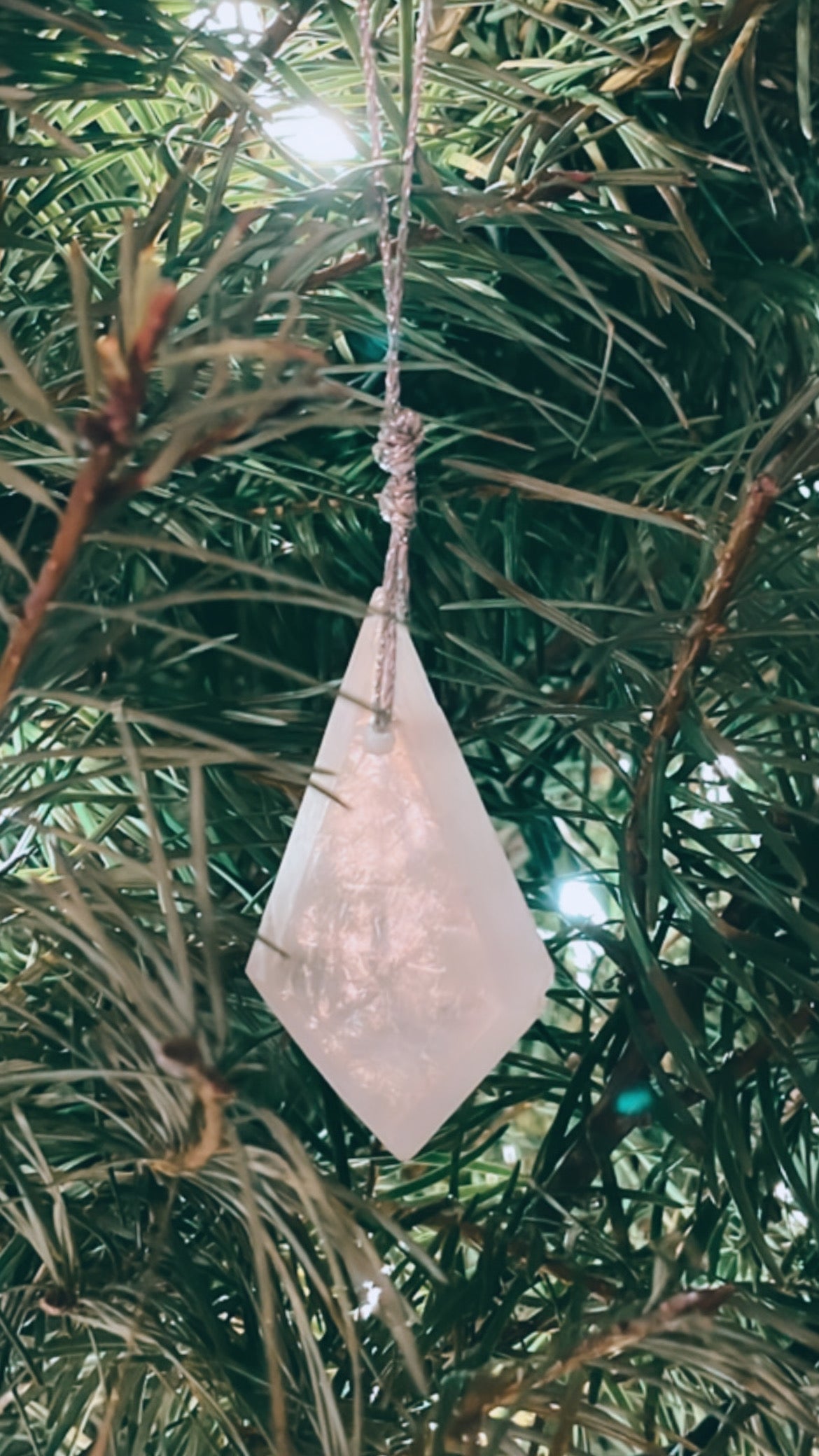 Selenite Ornamant