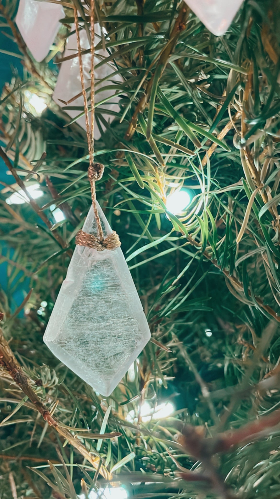 Selenite Ornamant